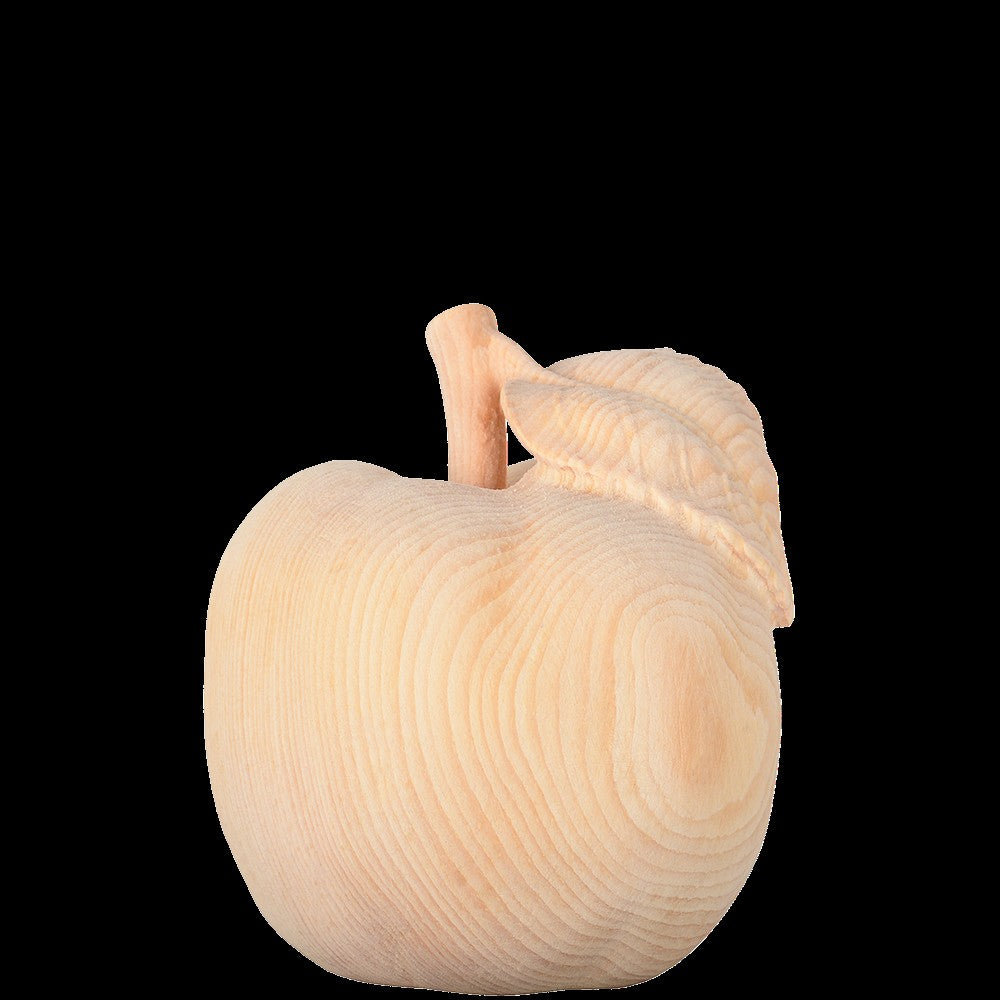Apfel aus Zirbenholz 8 cm