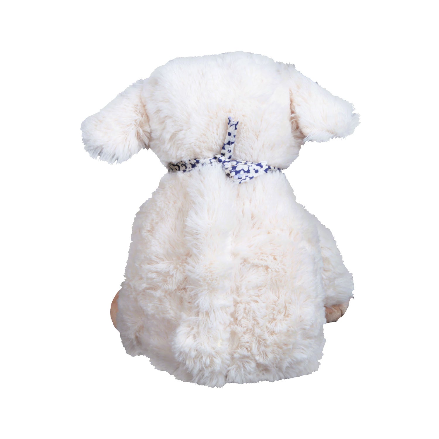 Tiroler Zirbenkissen Zirbenschaf Flori für Jungs mit Zirbenfüllung Kuschelschaf, 32cm, blau