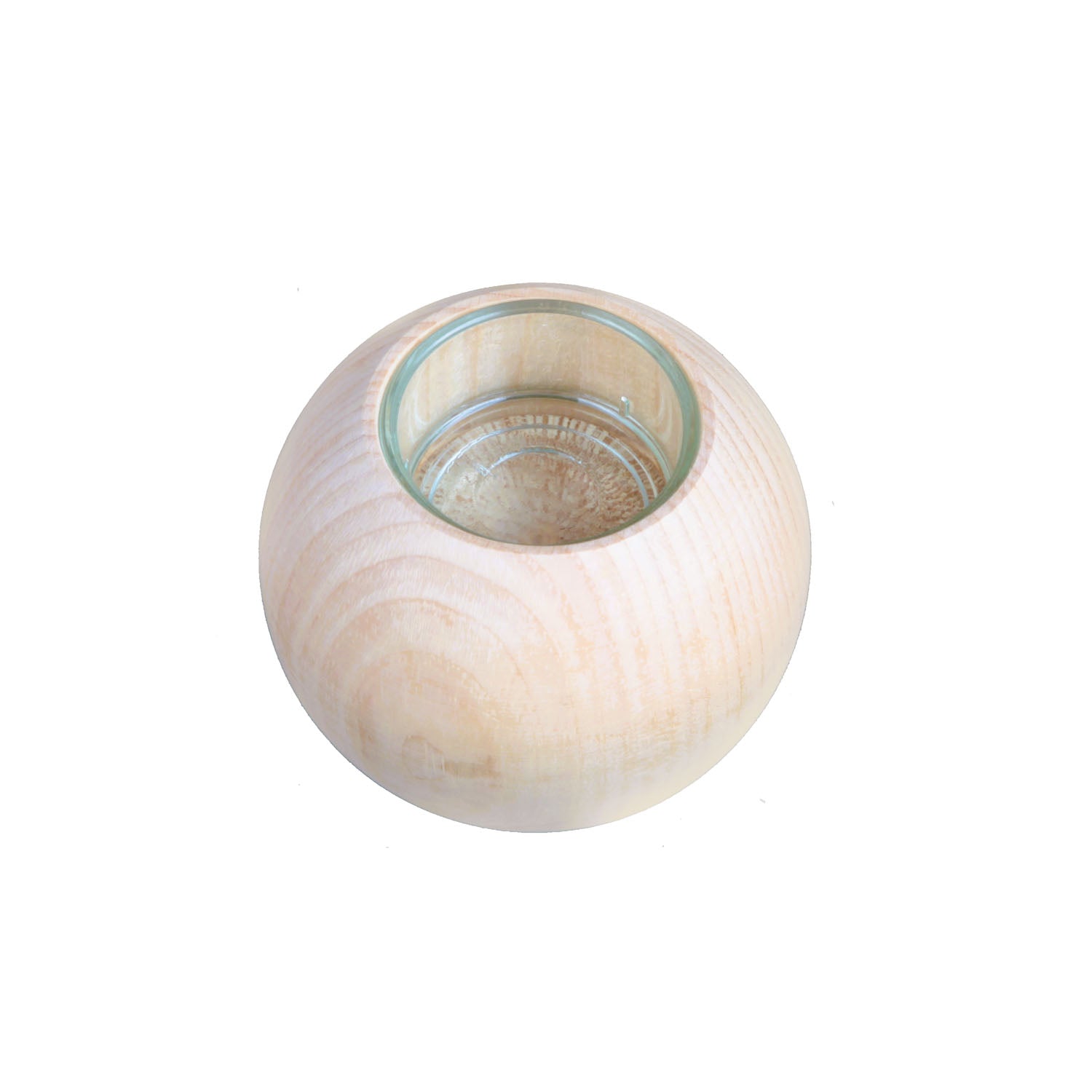 Tiroler Zirbenkissen Zirbenteelicht Natur, 7,5cm