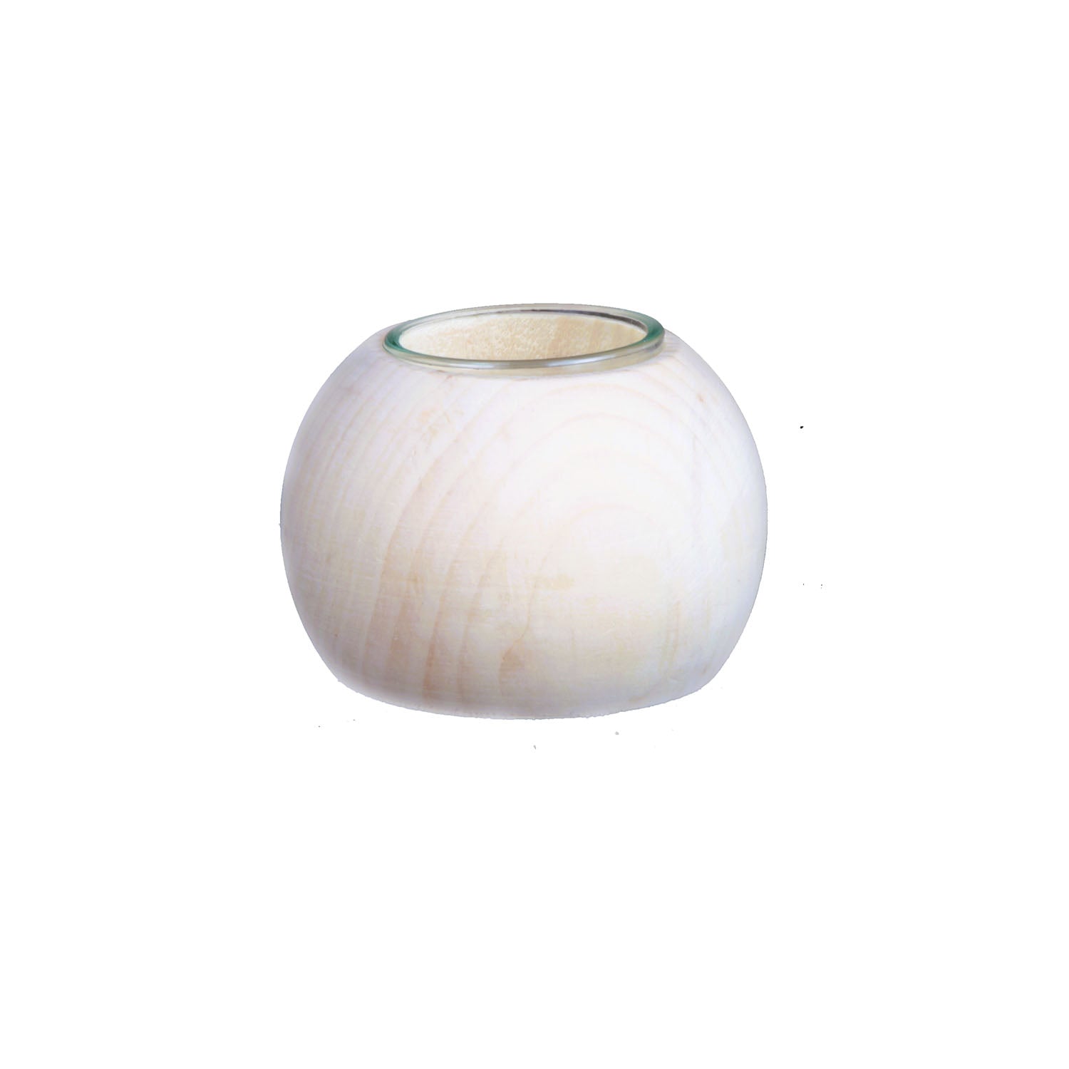 Tiroler Zirbenkissen Zirbenteelicht "Blume des Lebens", 7,5cm