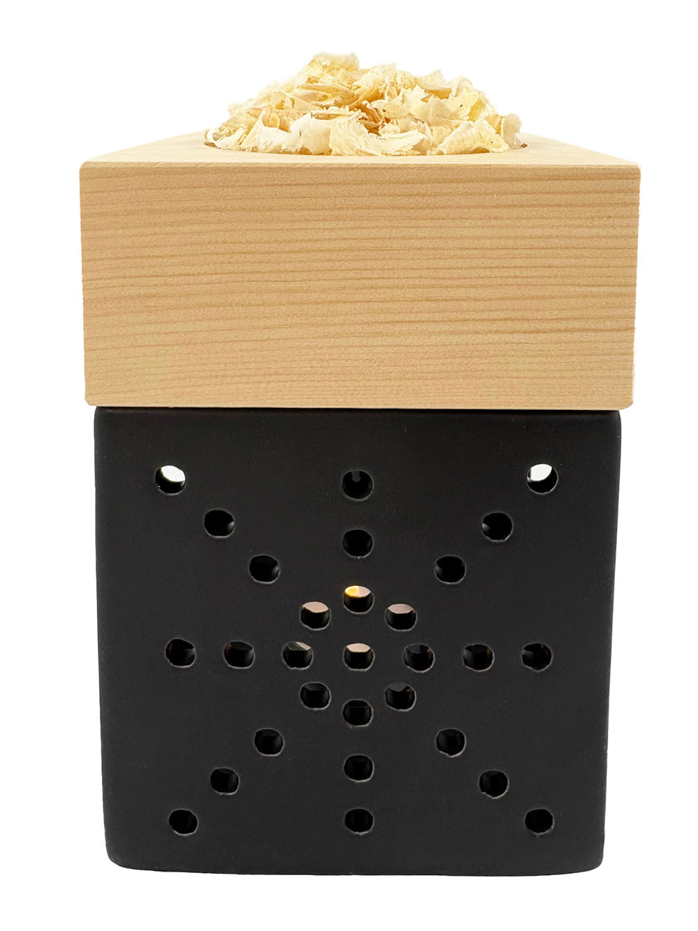 Tiroler Zirben Diffuser „Zirben Kraftwerk“ Raumduft & Lufterfrischer mit Zirbenholzspänen