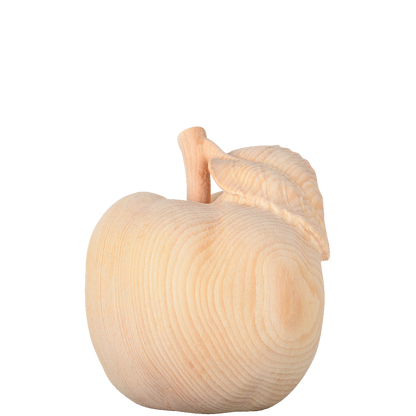 Apfel aus Zirbenholz 8 cm