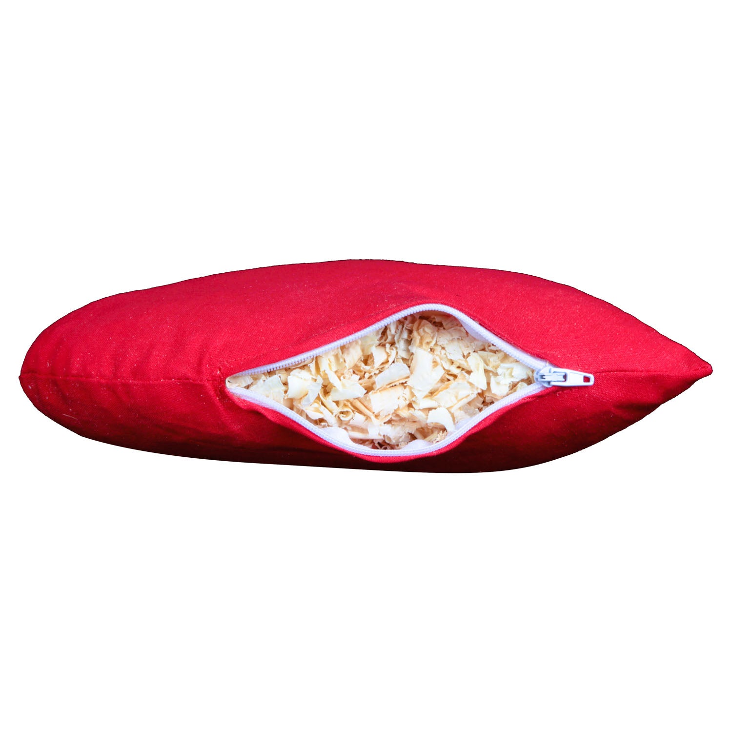Tiroler Zirbenkissen Zirbenherz, 23 cm, rot