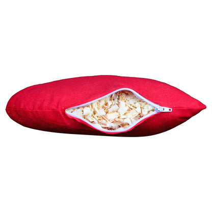 Tiroler Zirbenkissen Zirbenherz, 23 cm, rot