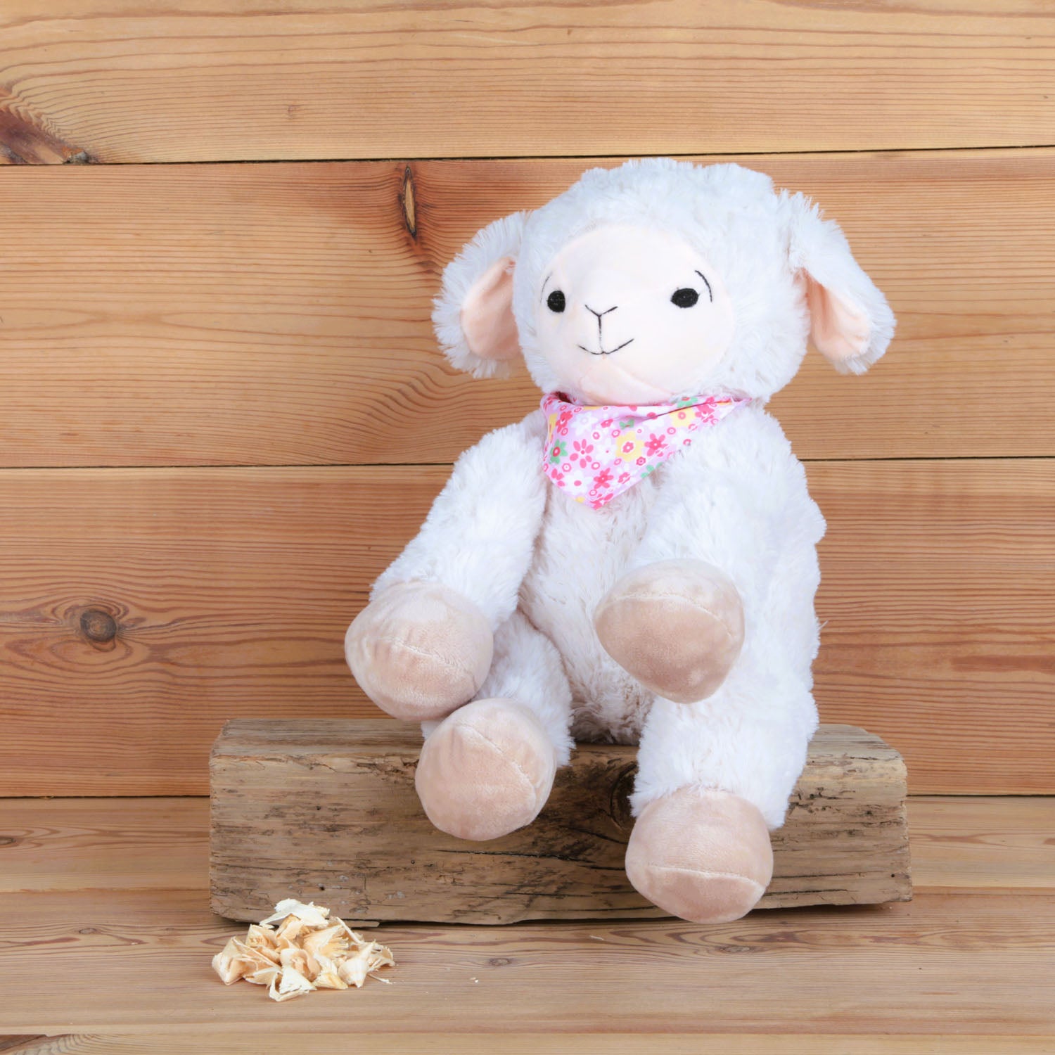 Tiroler Zirbenkissen Zirbenschaf Flori für Mädchen mit Zirbenfüllung Kuschelschaf, 32cm, rosa