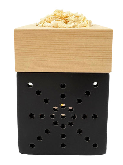 Tiroler Zirben Diffuser „Zirben Kraftwerk“  Raumduft & Lufterfrischer mit Zirbenholzspänen