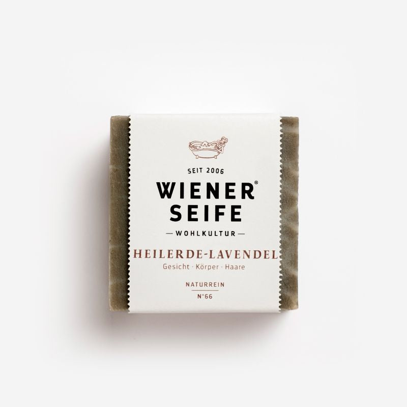 Wiener Seife Heilerde-Lavendel N°66